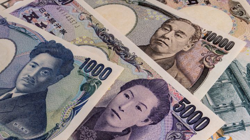 日本銀行券の表示（日本円：紙幣）